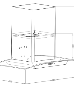 MÁY HÚT MÙI BOSS BC2002A